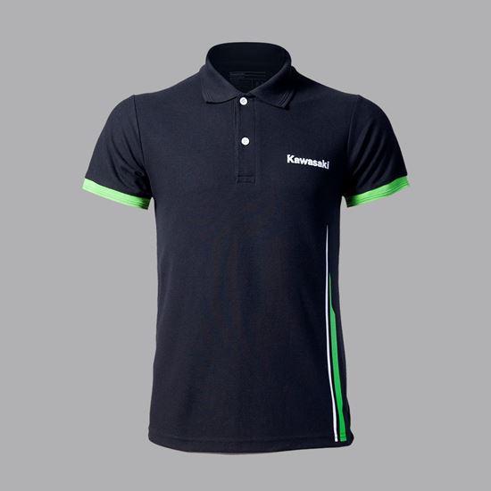 Picture of KAWASAKI POLO-SHIRT BLK