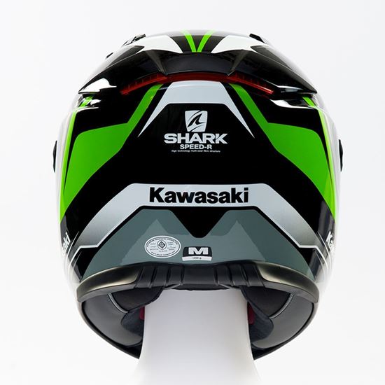 Picture of SHARK-HELMET(KAWASAKI)BLK/GRN/WHT