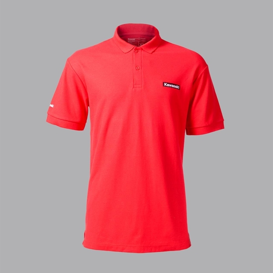 Picture of POLO SHIRT KAWASAKI RED