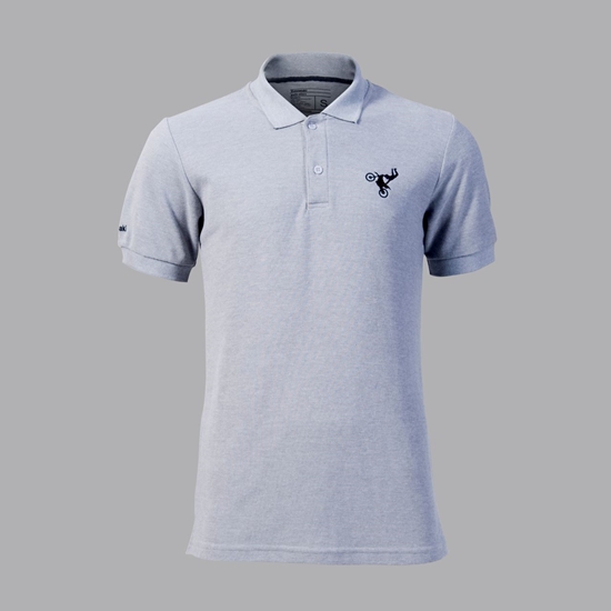 Picture of POLO SHIRT KAWASAKI OFF GREY