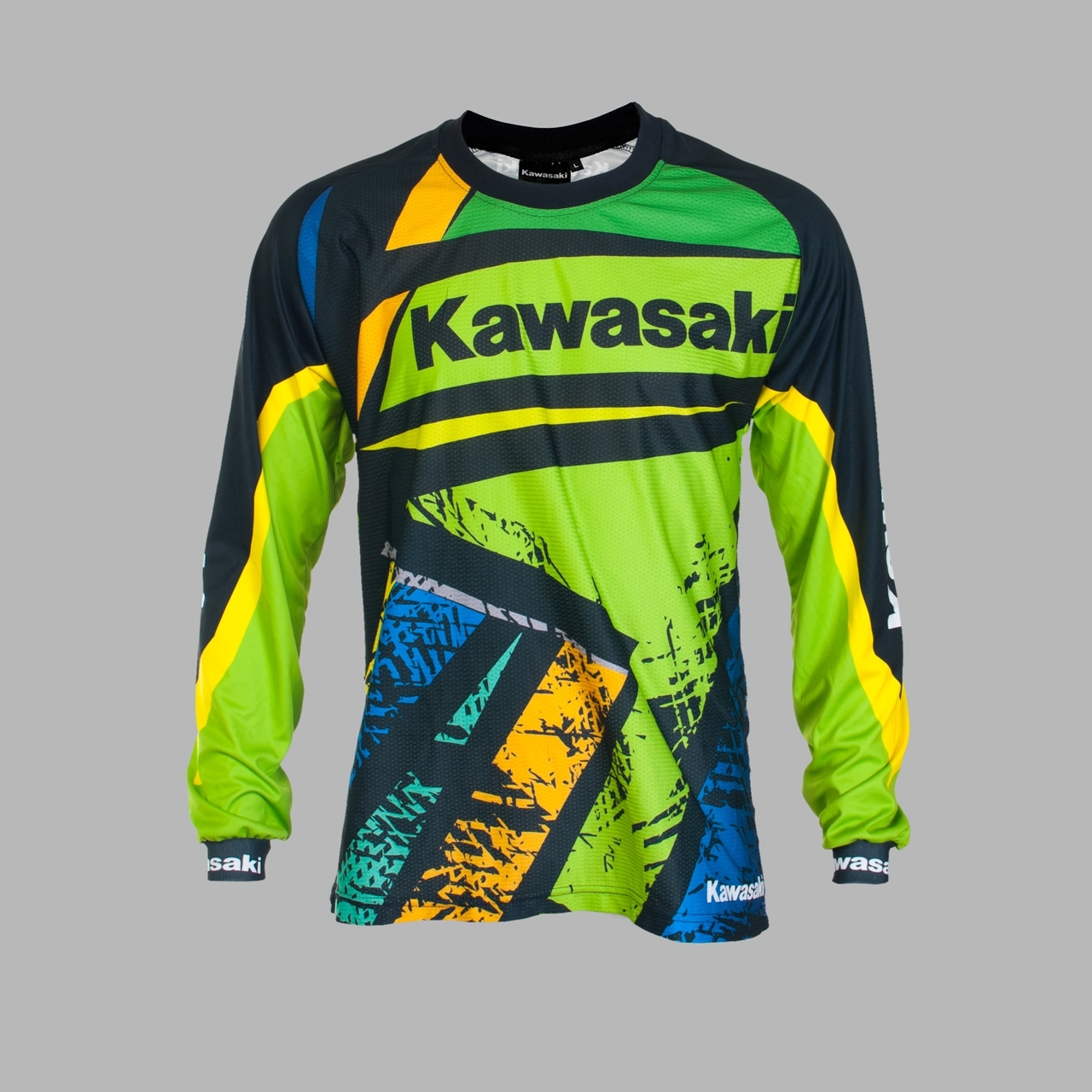 Kawasaki ANS: เสื้อ kawasaki enduro jersey