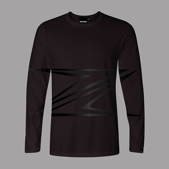 Picture of Long SleeveT-Shirt Z Collection Black
