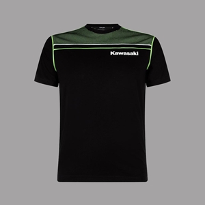 Picture of SPORTS T-SHIRT (Black / Lime Green)